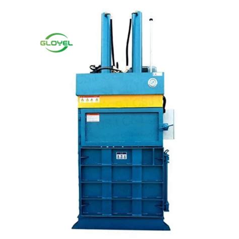 Electric Hydraulic Vertical Paper Cardboard Plastic Film Baler Press