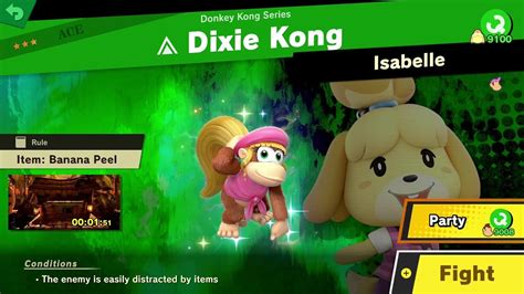 145 Dixie Kong Fair Spirit Battle Super Smash Bros Ultimate Youtube