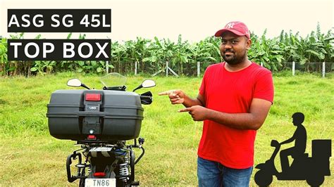 ASG SG 45 L TOP BOX Installation Review Ladakh Ride Preparation