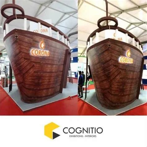 Wooden Creative Exhibition Stall Fabrication Service Pan India In Mumbai