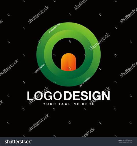 Creative Zero Logo Design Stock Vector (Royalty Free) 784746436 ...