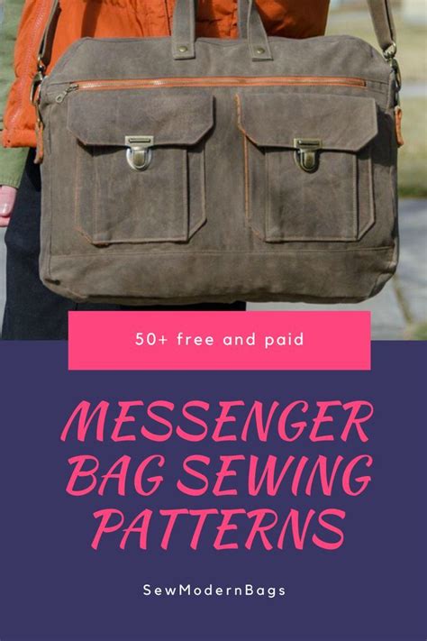 Large Messenger Bag Pattern Sewing Tutorial Artofit