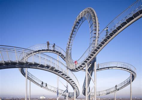 Tiger Turtle Magic Mountain In Duisburg Germany By