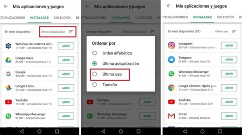 Cómo ver y eliminar el historial de uso de aplicaciones en Android