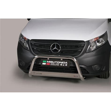 Misutonida Bull Bar Mm Inox Srebrni Za Mercedes Vito Viano S Eu