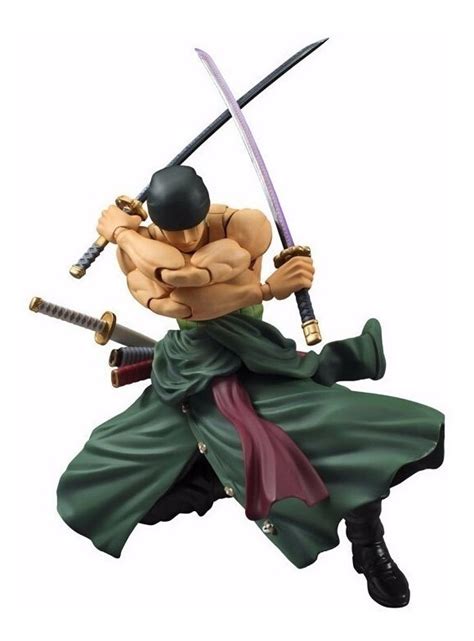 Roronoa Zoro Articulado One Piece Action Figure R Em Mercado