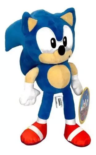 Plush Pelúcia Sonic The Hedgehog Macio 33cm Original Candide