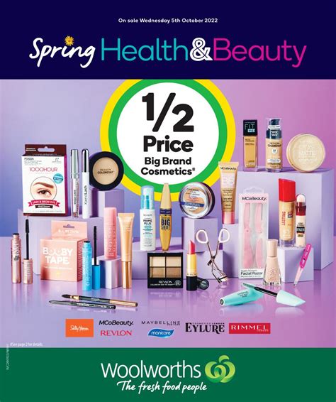 Woolworths Catalogue 5 11 Oct 2022 Health Beauty Catalogue AU