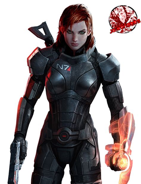 Female Commander Shepherd Mass Effect By Ja Renders On Deviantart