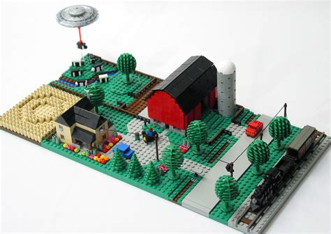 Micro Farm Micro Lego Lego Projects Lego Design