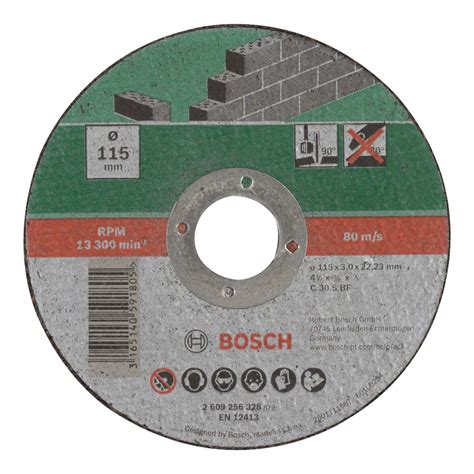 Bosch Cutting Disc Stone 115 X 22 23 X 2 5mm BOSCH Cashbuild