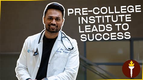 Alumni Success Pre College Institute PCI Played Vital Role For Dr