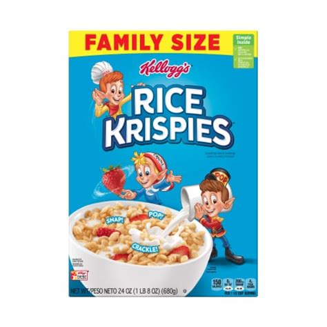 Kellogg S Rice Krispies Breakfast Cereal Original Oz Kroger