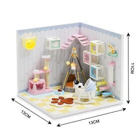 Cuteefun Maquette Maison Miniature Pour Adulte Construire Diy Maison