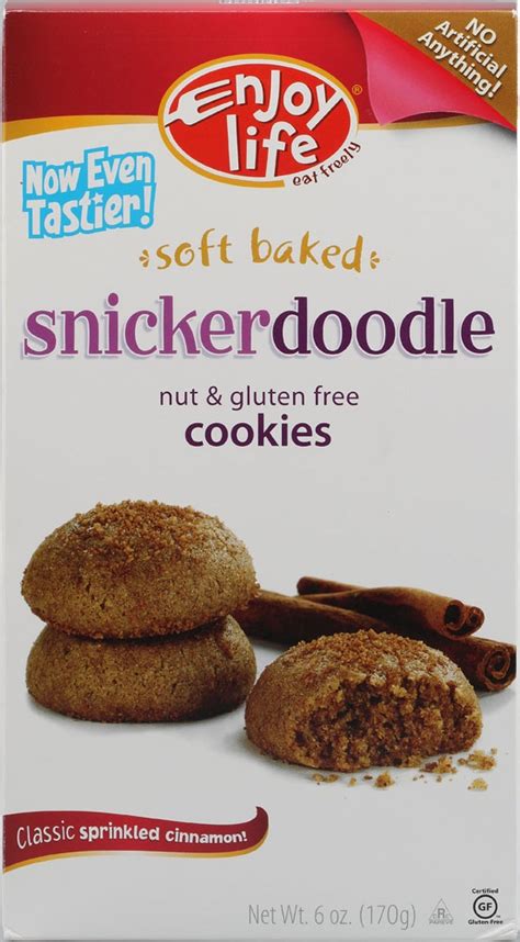 Enjoy Life Soft Baked Cookies Gluten Free Snickerdoodle Oz Soft