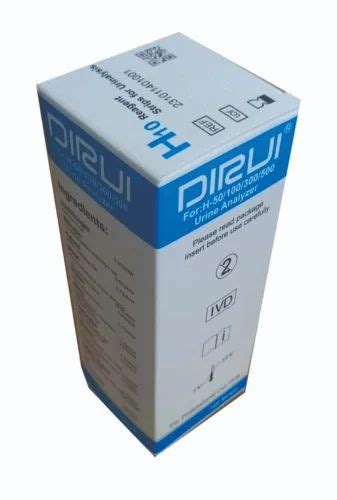 Plastic DIRUI H10 Urine Test Strip, For Clinical at ₹ 1100/piece in Chennai