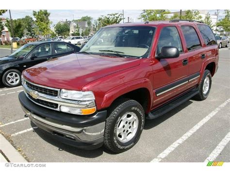 2005 Sport Red Metallic Chevrolet Tahoe Ls 4x4 17742253