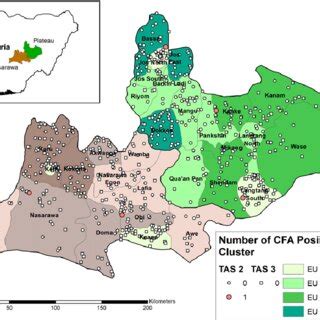 Lymphatic filariasis circulating filarial antigen prevalence, by ...