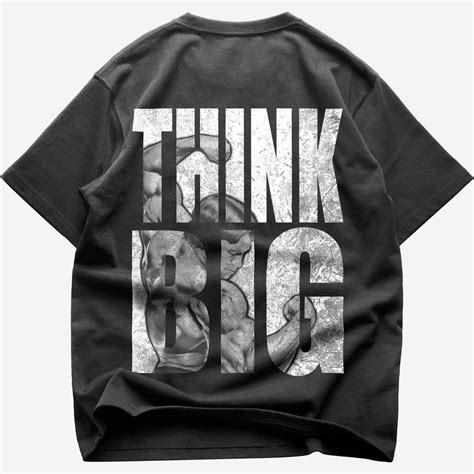 Think Big Backprint Oversize Blast Goldenpump