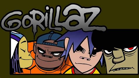 Gorillaz 2 D Murdoc Niccals Russel Hobbs Noodle Jamie Hewlett HD