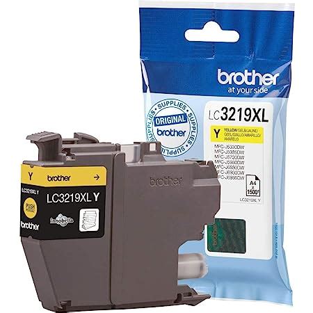 Brother LC3219XLY Cartouches D Encre D Origine Compatible Avec