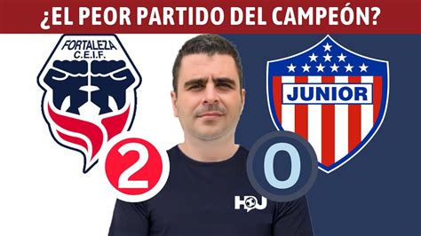 Fortaleza Junior Liga Dimayor I Resumen Goles Y T Ctica