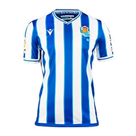 Playera Macron Real Sociedad Primera Equipación Authentic 2020 2021