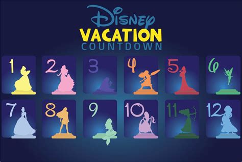 Disney Countdown Numbers 10 Free Pdf Printables Printablee