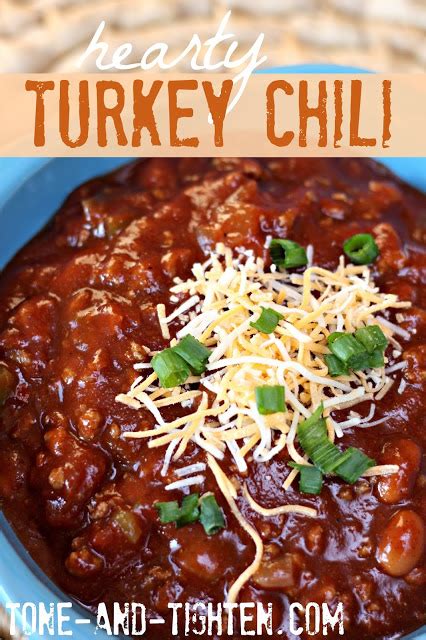 Hearty Turkey Chili Recipe