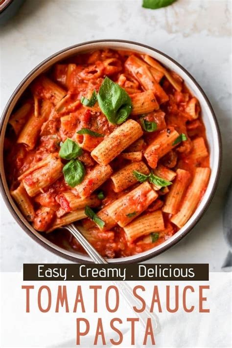 Creamy Pasta Sauce - Kim's Cravings