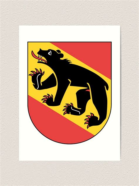 Wappen Des Kantons Bern Und Der Stadt Bern Schweiz Coat Of Arms Of