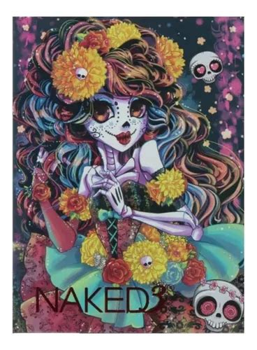 Paleta De Sombras Para Ojos Naked Hallowen Mate Glitter Meses Sin