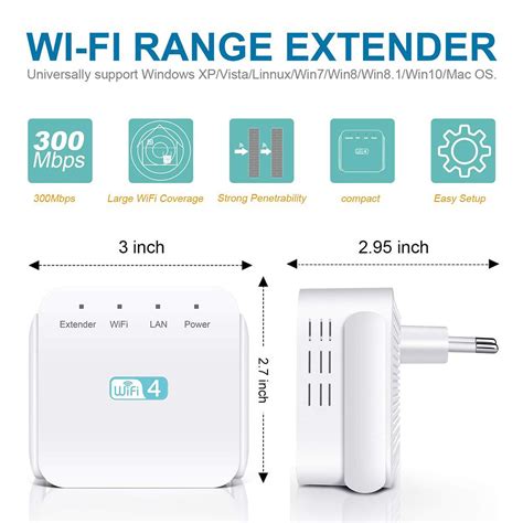 Nouveau R P Teur Wifi Sans Fil Mbps Vitesse De Transmission