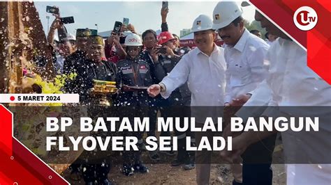 Video Proyek Flyover Sei Ladi Batam Dimulai Desember