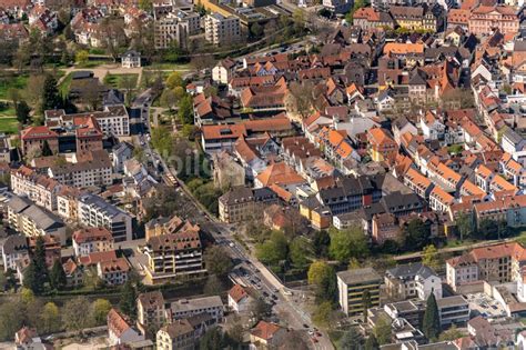 Offenburg Von Oben Stadtansicht Vom Innenstadtbereich In Offenburg Im