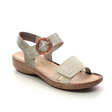 Rieker Buckle Sandal Womens Sandals