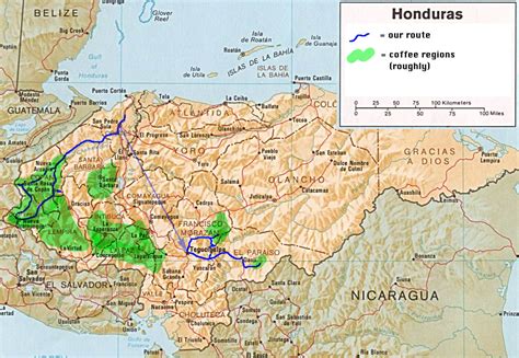 Honduras Mapas Geográficos de Honduras Enciclopédia Global