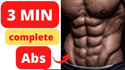 Complete Abs Workout At Home Min Perfect Sixpack Workout Six