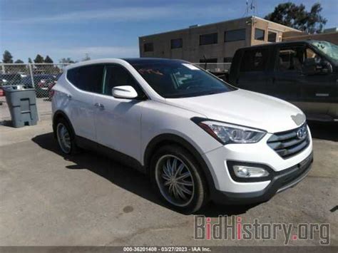 Report 5XYZW3LA9DG038760 HYUNDAI SANTA FE 2013 White Gasoline Price