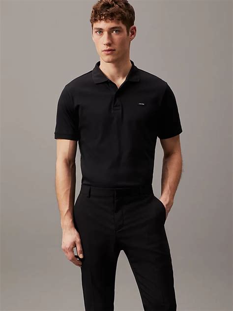 Slim Polo Shirt Calvin Klein® K10k111657beh