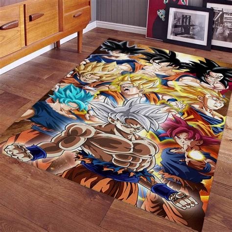 Dragon Ball Son Goku Teppich Amzpodprints