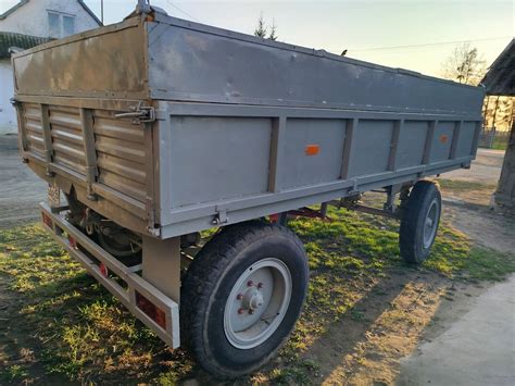 Przyczepa Rolnicza AUTOSAN D 46 sztywna zarejestrowana Ciechanów OLX pl