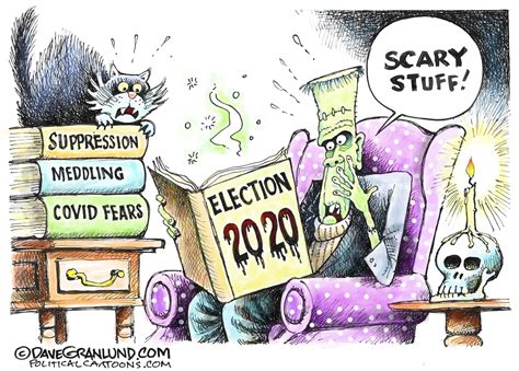 Editorial Cartoon: Scary Election 2020 - The Independent | News Events Opinion More