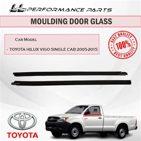 Original Toyota Hilux Vigo Single Cab Outer Door Moulding Lining Rubber