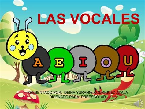 Las Vocales PPT