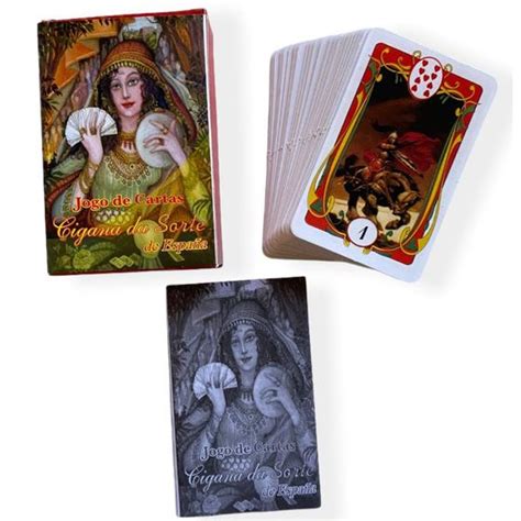 Baralho Cigana Da Sorte De Espanha Espa A Tarot E Cartomancia Casa