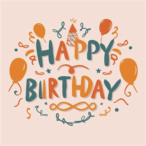 Premium Vector Happy Birthday Illustration