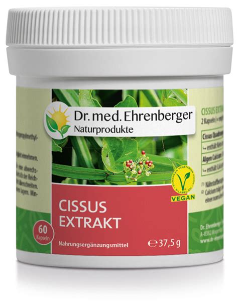 Dr Ehrenberger Cissus Extrakt Kapseln Kaufen Valsona At