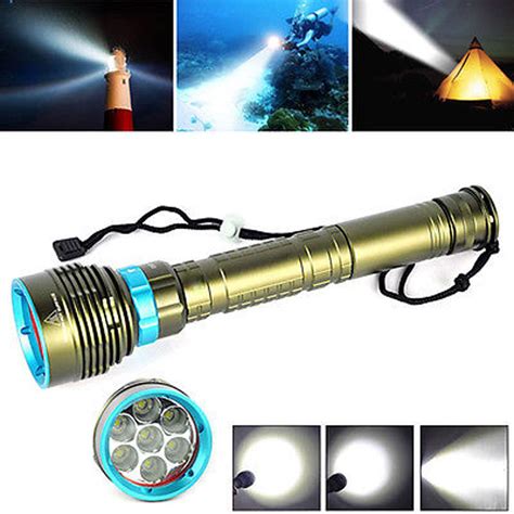 14000 lumens 7 L2 lampe de plongée torche de plongée 26650 lampe de