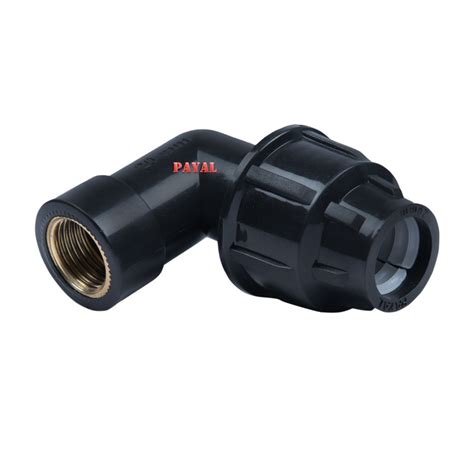 Payal Adapters Pp Compression Fitting Mte Male Threaded Elbow Size